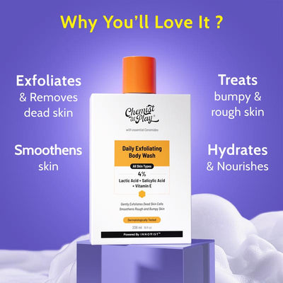 Ellovia ClearSkin Exfoliating Body Wash