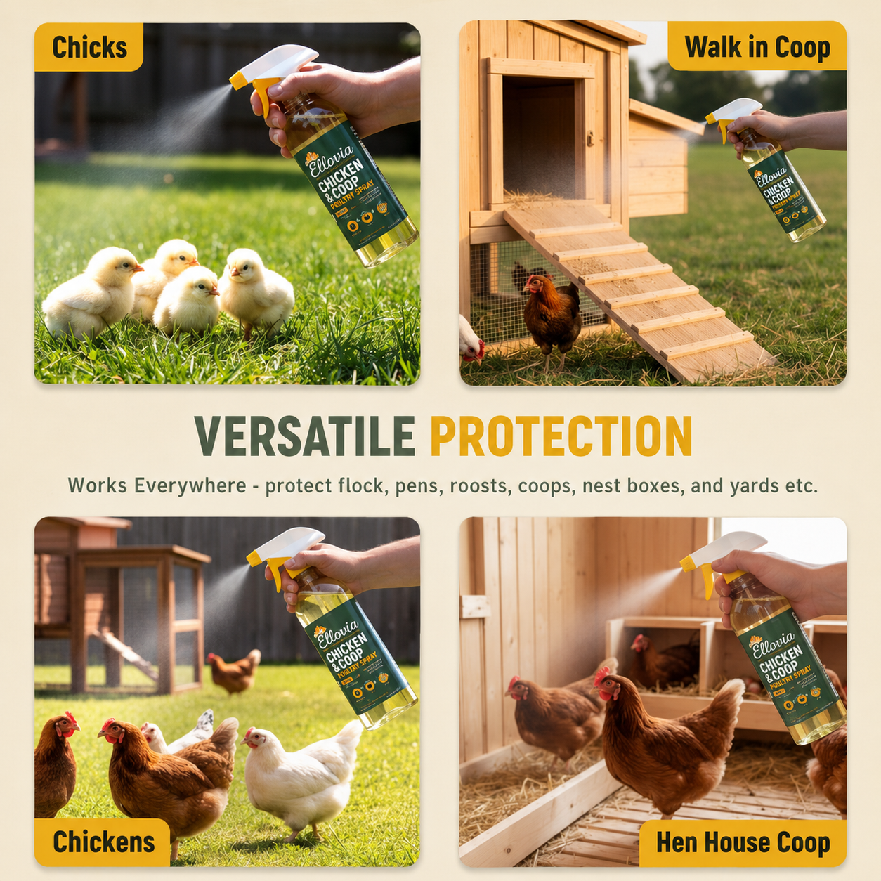 Ellovia CoopGuard™ Poultry Spray