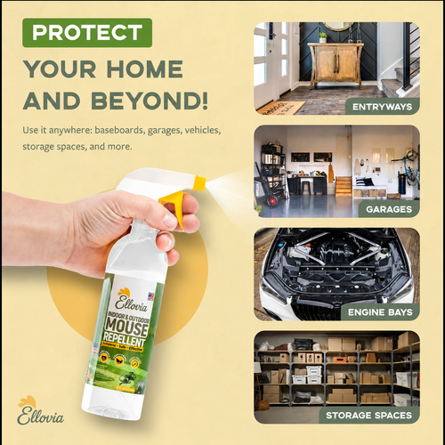 Ellovia™ Home Defense Mouse Repellent