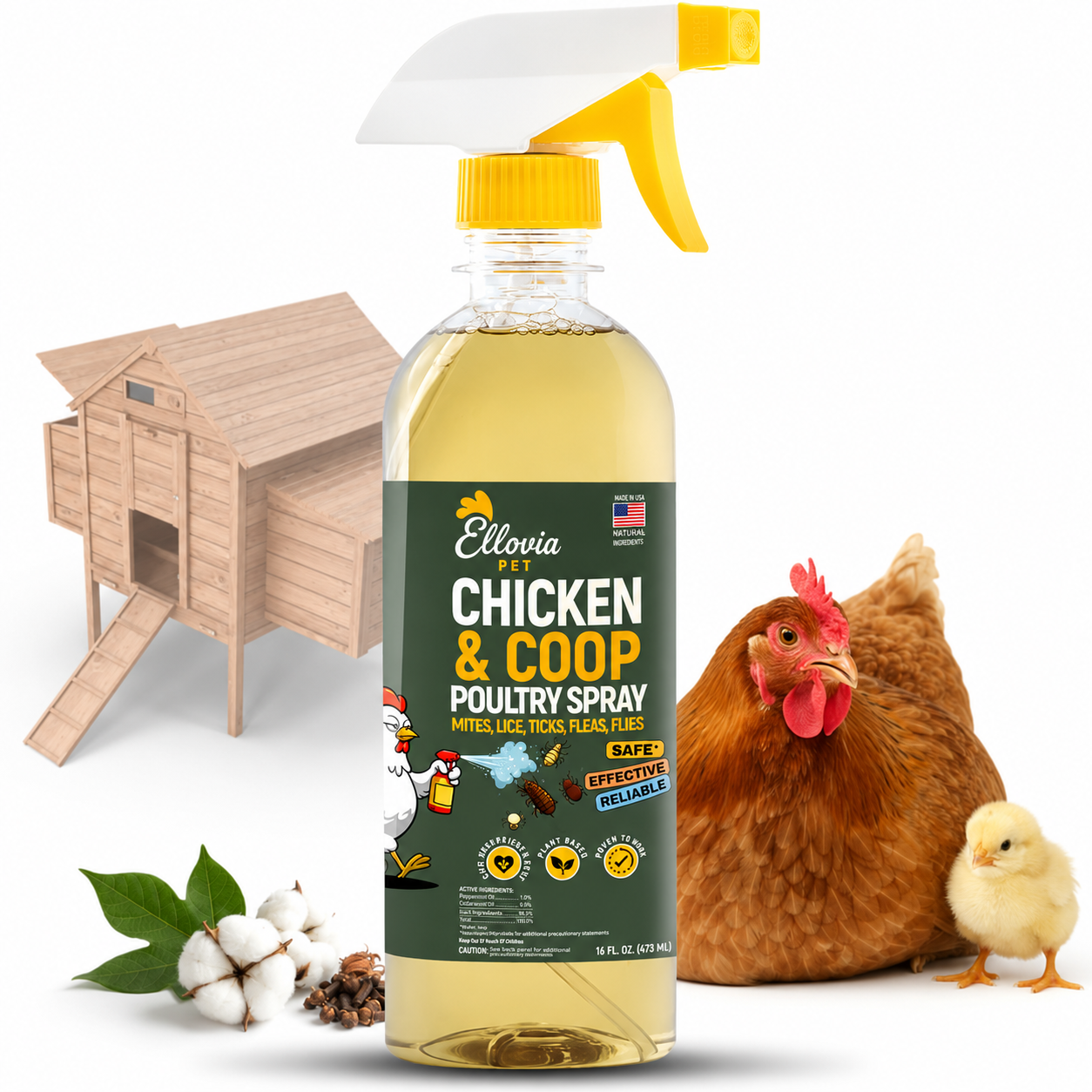 Ellovia CoopGuard™ Poultry Spray